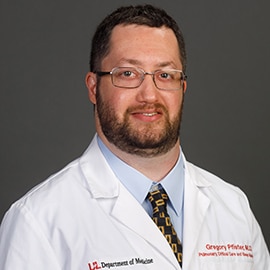 Greg Pfister, M.D. healthcare provider in Louisville, KY for Lung Care, Pulmonology
