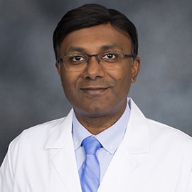 Prejesh Philips, M.D. is a surgeon in Louisville, KY for Surgical Oncology, Oncology, Cancer Care, Gastrointestinal Cancer, Sarcoma & Bone Cancer, Skin Cancer, Melanoma