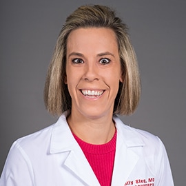 Emily P. Sieg, M.D. is a healthcare provider in Louisville, KY who specializes in Neurosurgery, Restorative Neuroscience, Neuro-Oncology, Comprehensive Spine Center, Oncology, Cancer Care
