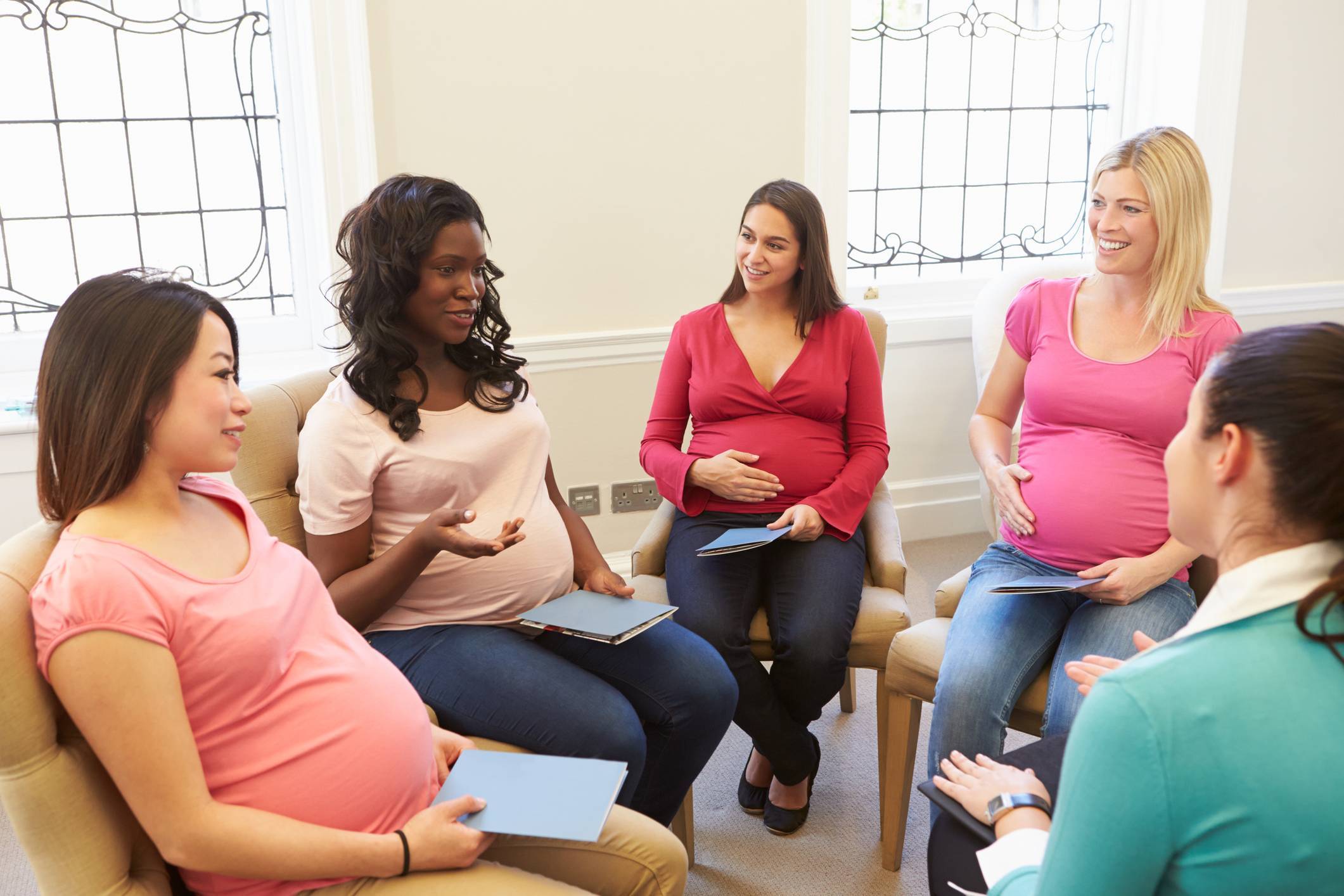 prenatal care class group