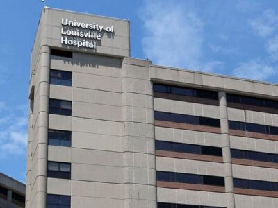 UofL Hospital in downtown Louisville