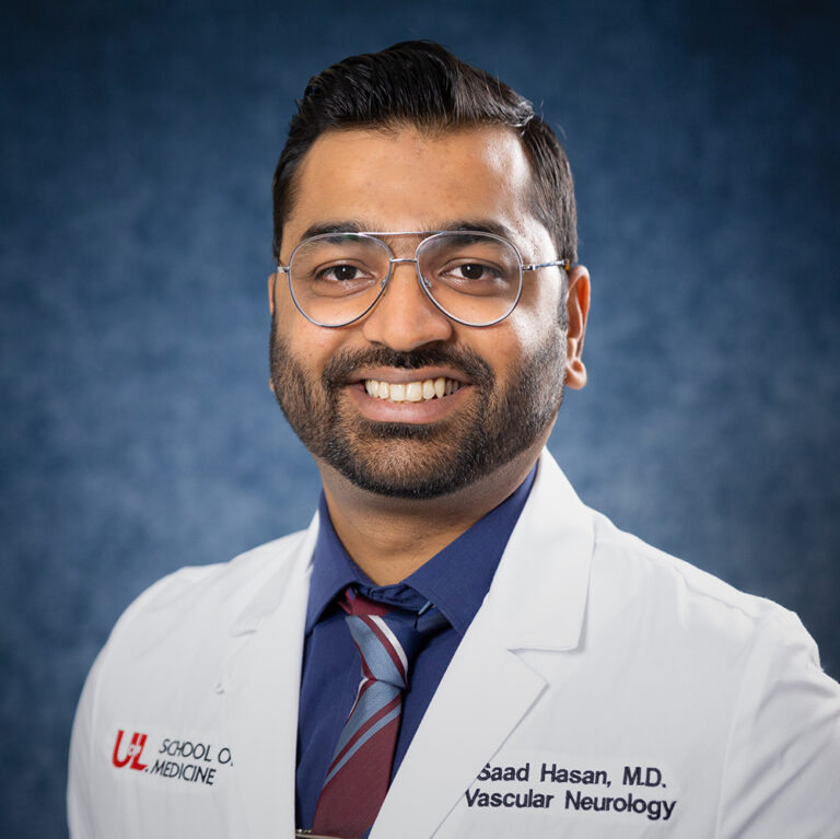 Saad Hasan, M.D. healthcare provider in Louisville KY for Neurology and Stroke