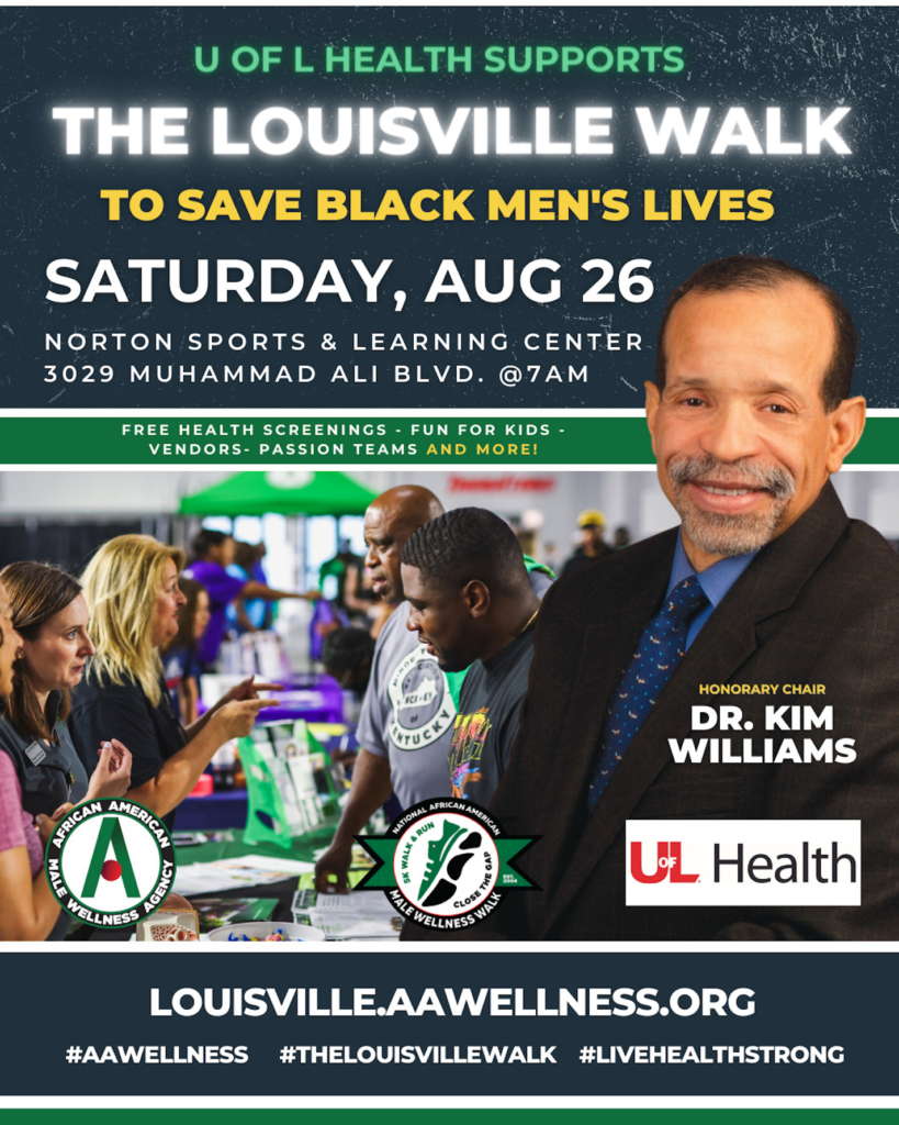 the louisville walk event with Dr. Kim Williams