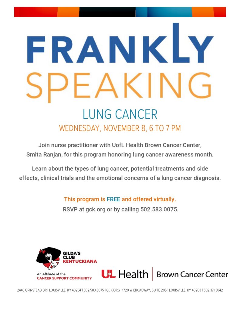 2023 Frankly Speaking: Lung Cancer