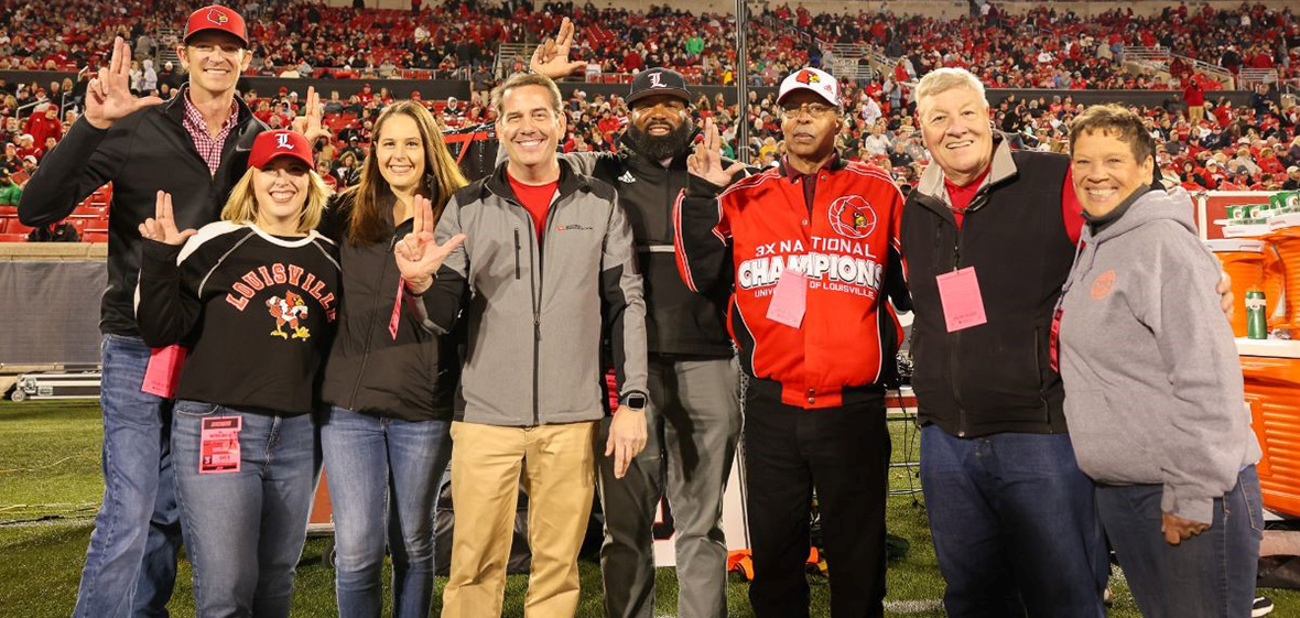 Meet the Patients Featured in the UofL vs. Notre Dame “Marching Together” Halftime Show