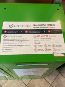 Medication Collection Points