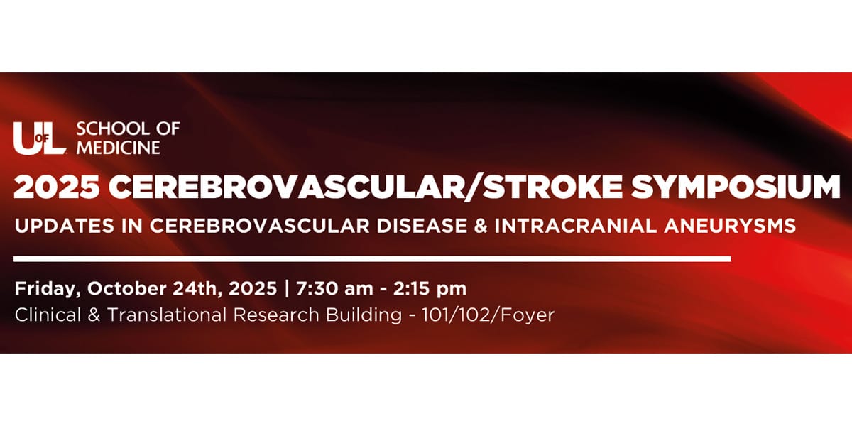 Cerebrovascular/Stroke symposium Oct. 24 2025