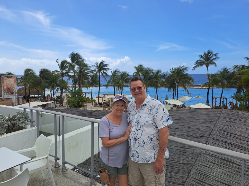 Bruce Utley in Curaçao