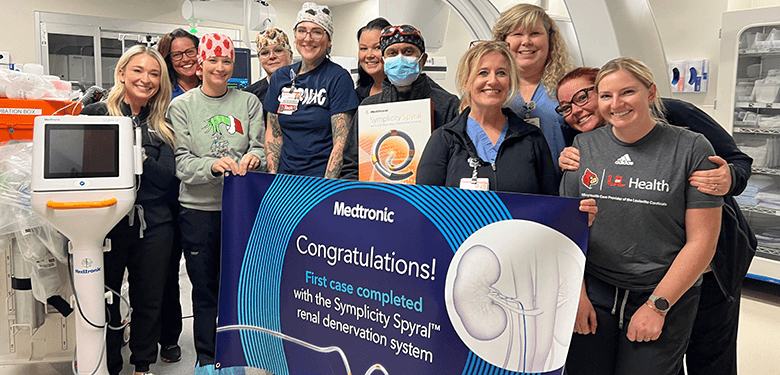 Minimally Invasive Technology to Help Control High Blood Pressure Now Available at UofL Health – South Hospital